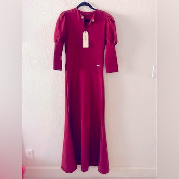 NWT Red Maxi Dress - Picture 1 of 5